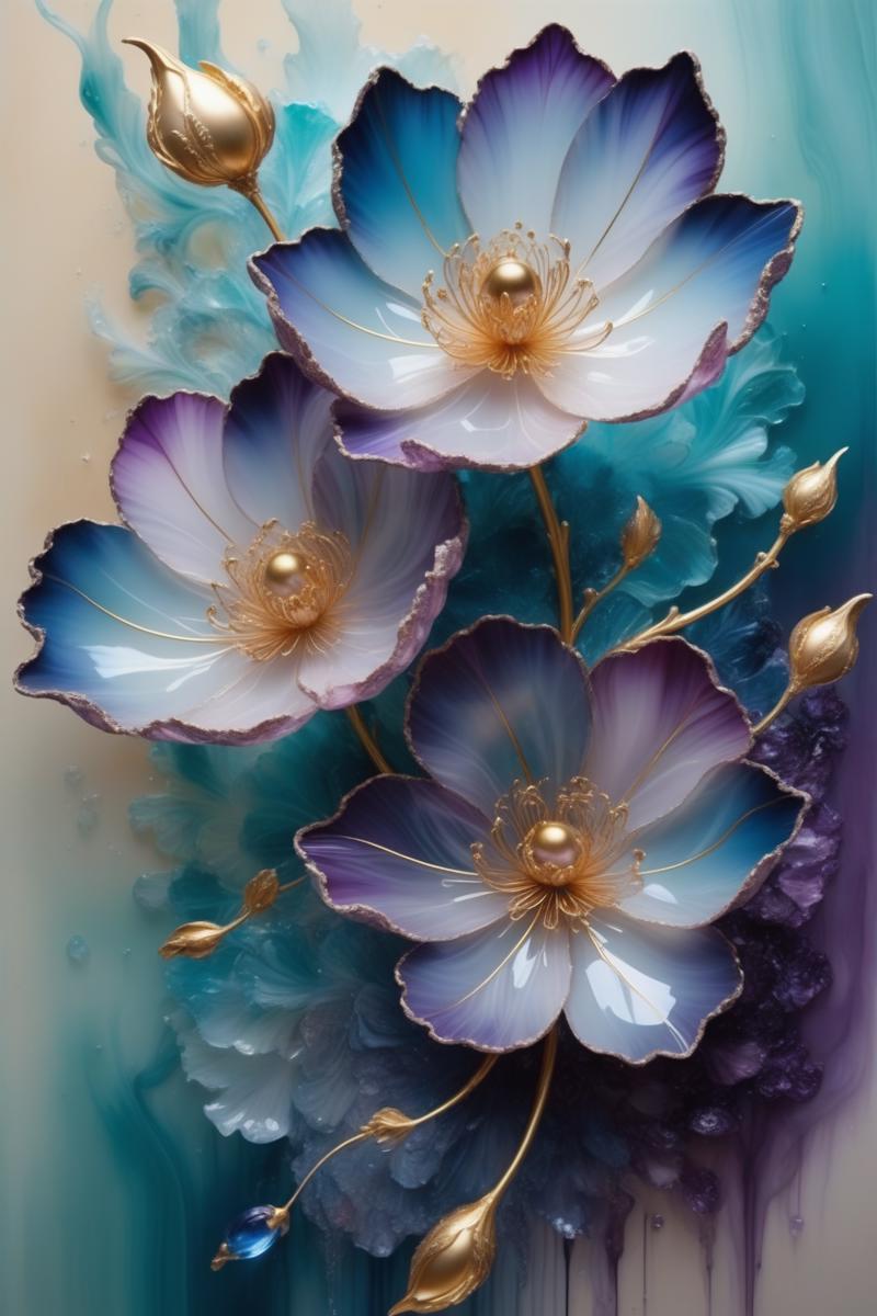 00717-1294413872-A bunch of blooming flowers,the petals show different shades of blue and purple,the center is embellished with gold texture,spar.png